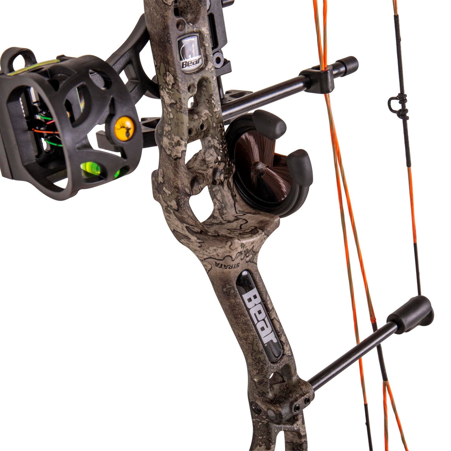 Bear Archery Royale Ready to Hunt Compound Bow Package for Adults and Youth, 12”- 27” Draw Length, 5-50 Lbs Draw Weight, Up to 290 FPS, Limbs Made in USA, Limited Life-Time Warranty