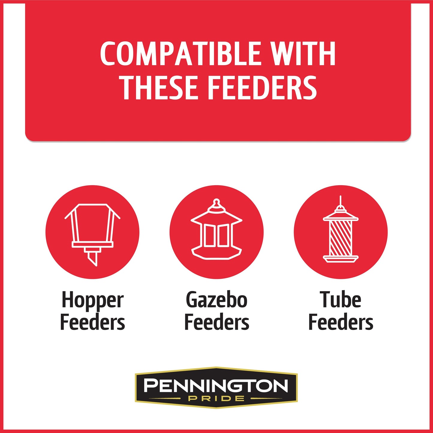 Pennington Pride Songbird Nut & Fruit Blend, Wild Bird Seed for Outside Feeders, Advanced Nutrition Formula for Bird Health, 10-lb. Bag