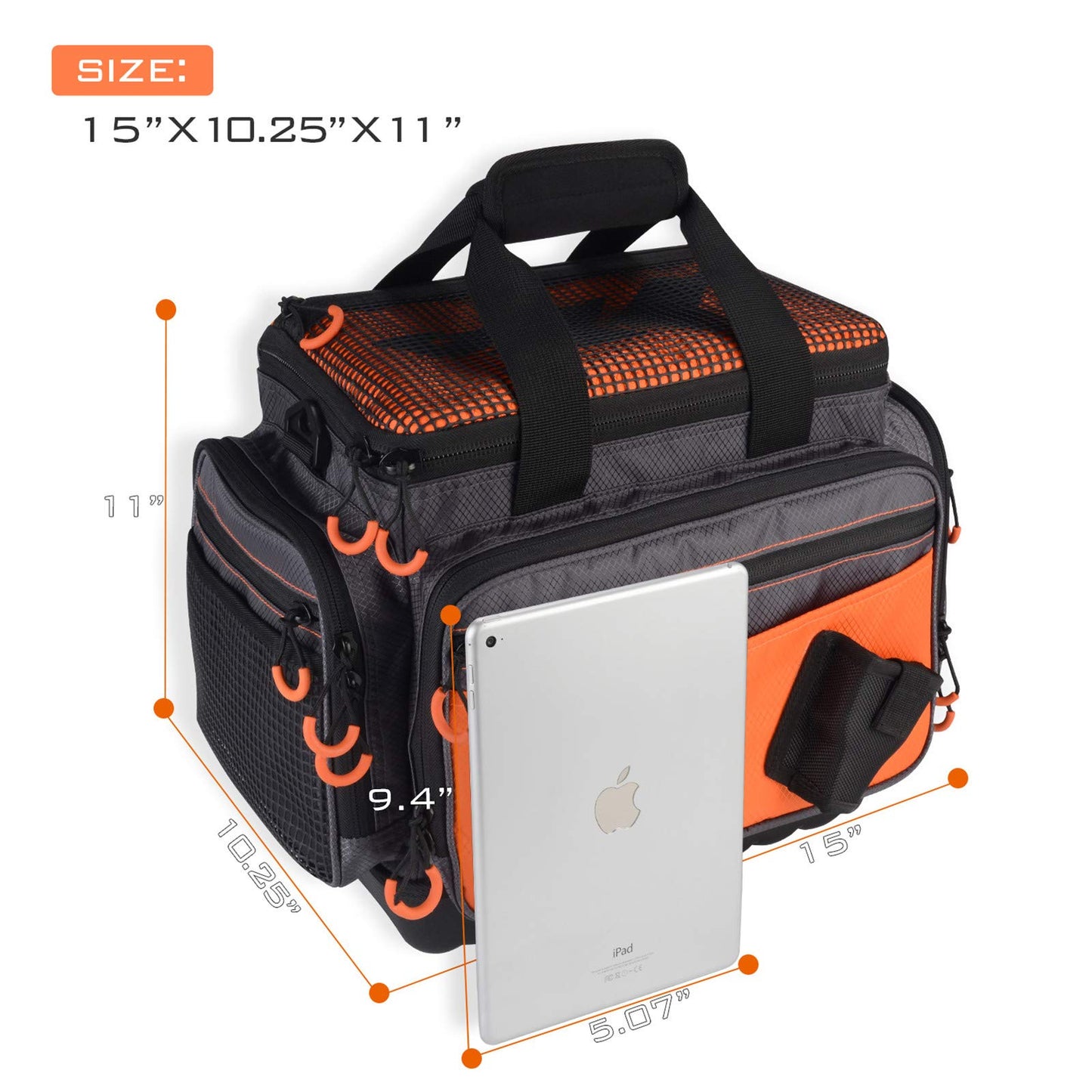 KastKing Fishing Gear & Tackle Bags - Saltwater Resistant Fishing Bags - Fishing Tackle Storage Bags