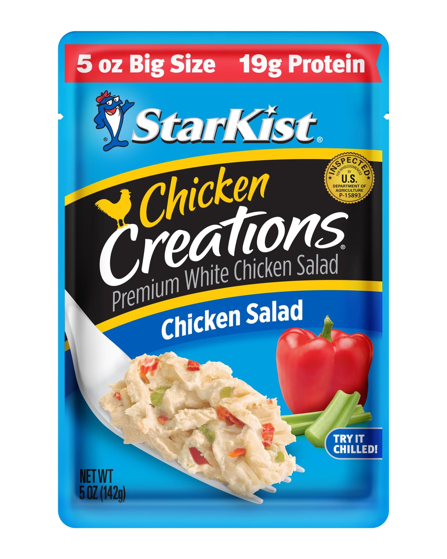 StarKist Chicken Creations, Chicken Salad, 2.6 oz Pouch (Pack of 12)
