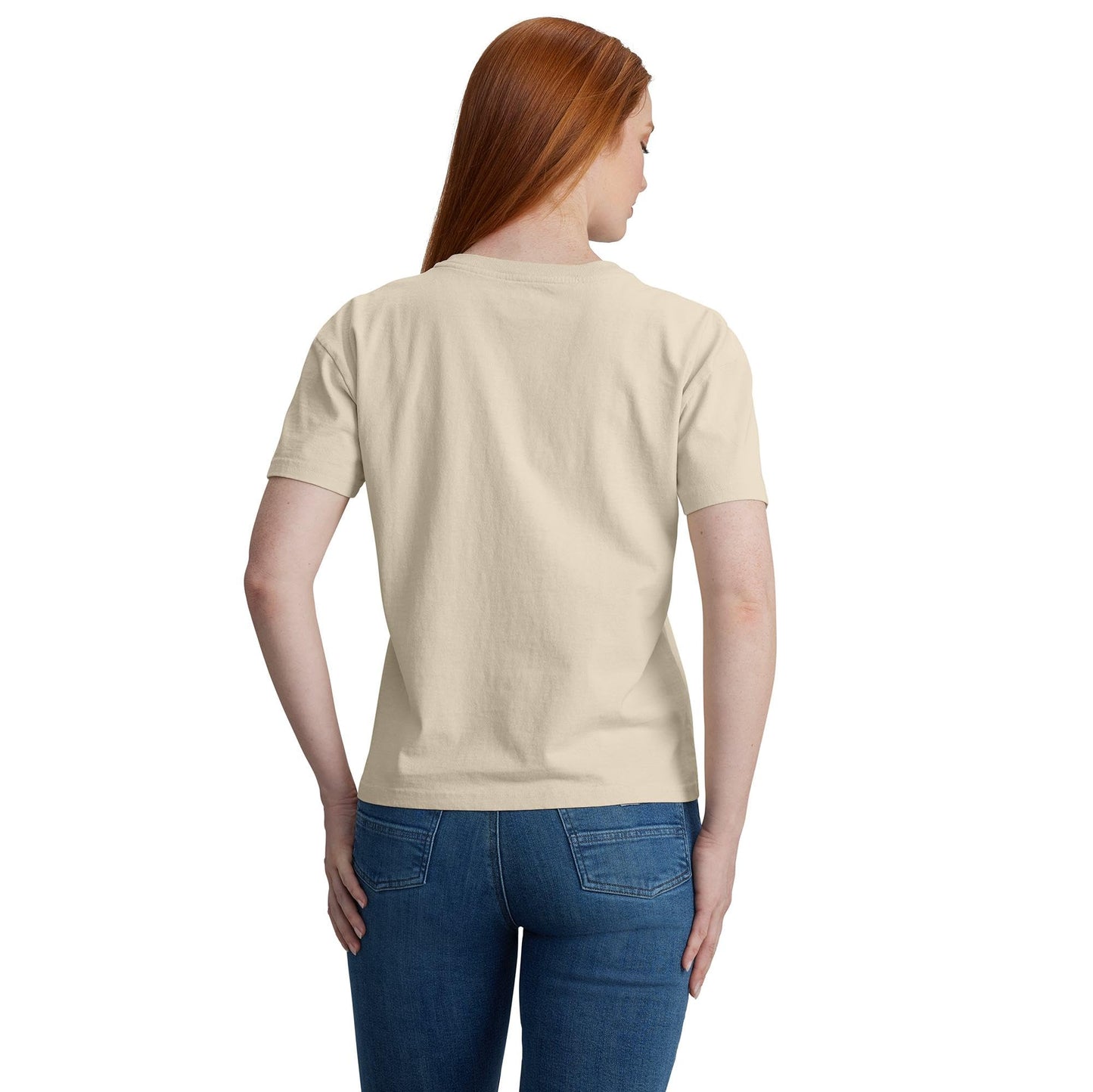 Carhartt Women's Loose Fit Short-Sleeve Heavyweight Henley T-Shirt