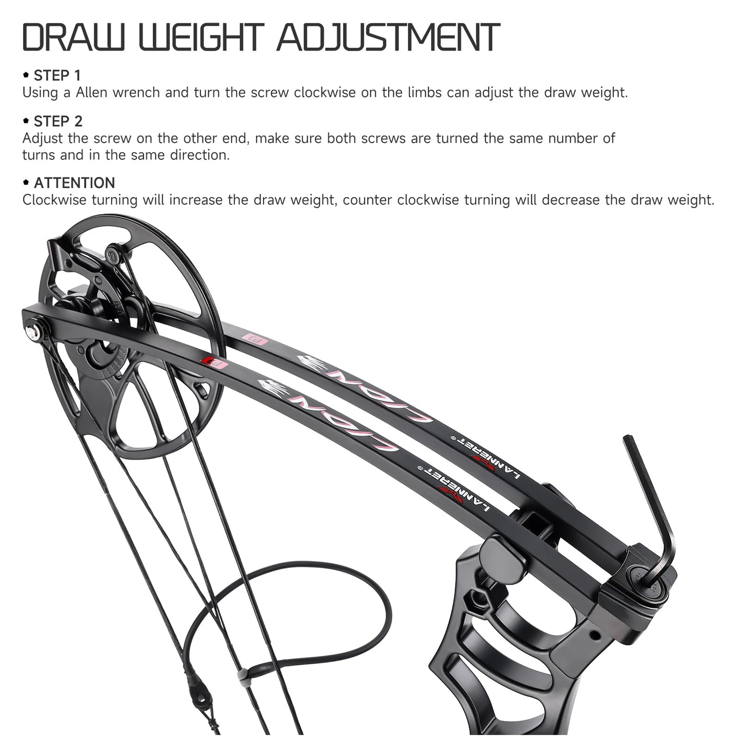 Bear Archery Cruzer G2 Right Hand Compound Bow - 0-70 lbs Draw Weight, 25"-31" Draw Length, Up to 320 fps, Hunting Bow Set