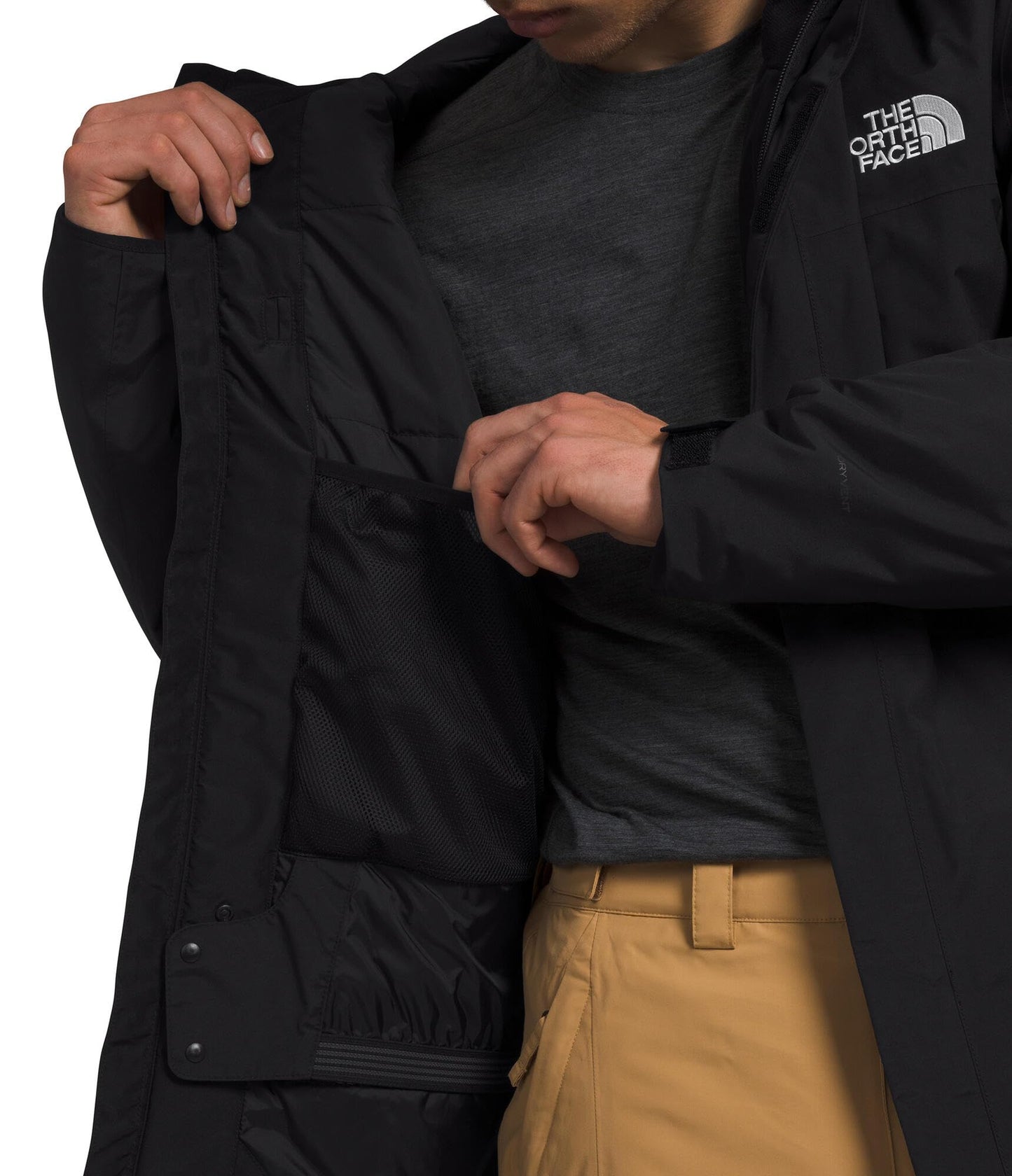 THE NORTH FACE Men's Freedom Insulated Jacket | Winter Coat With Water Repellent Finish, Helmet Compatible Hood & Zip Pockets
