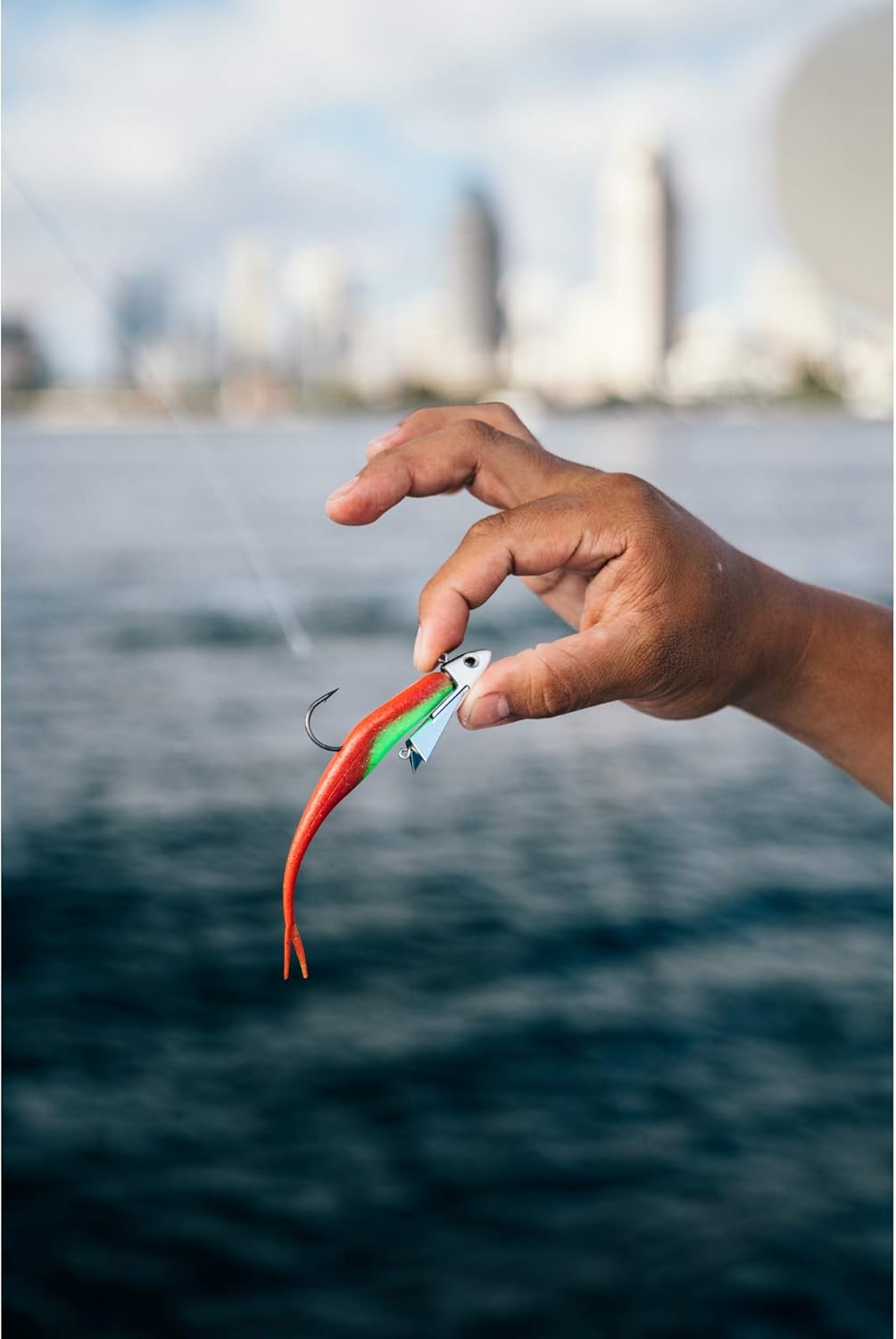 Berkley Gulp! Saltwater Jerk Shad,Pearl White,6in