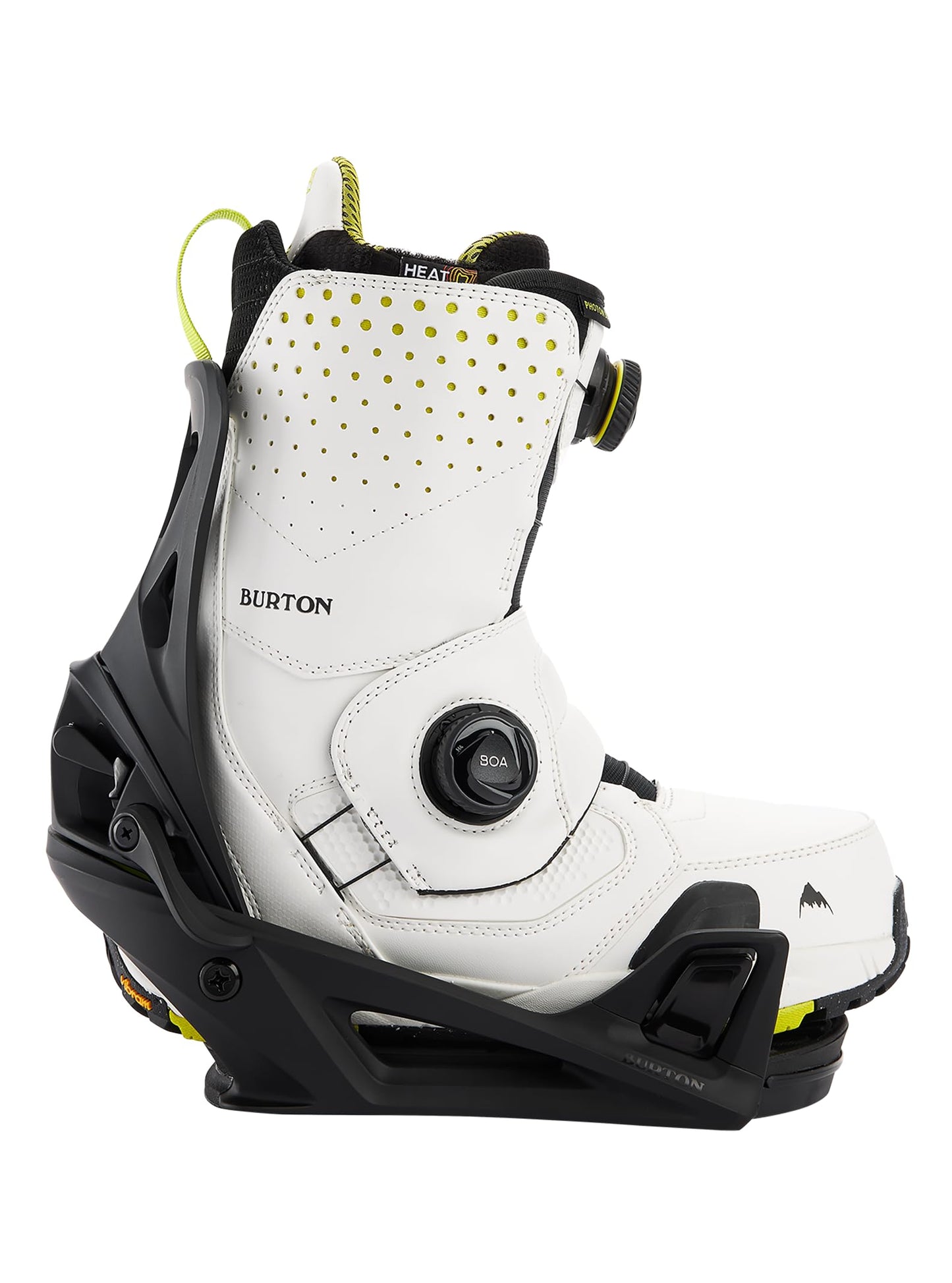 Burton Men's Step On Re:Flex Snowboard Bindings, Black, M