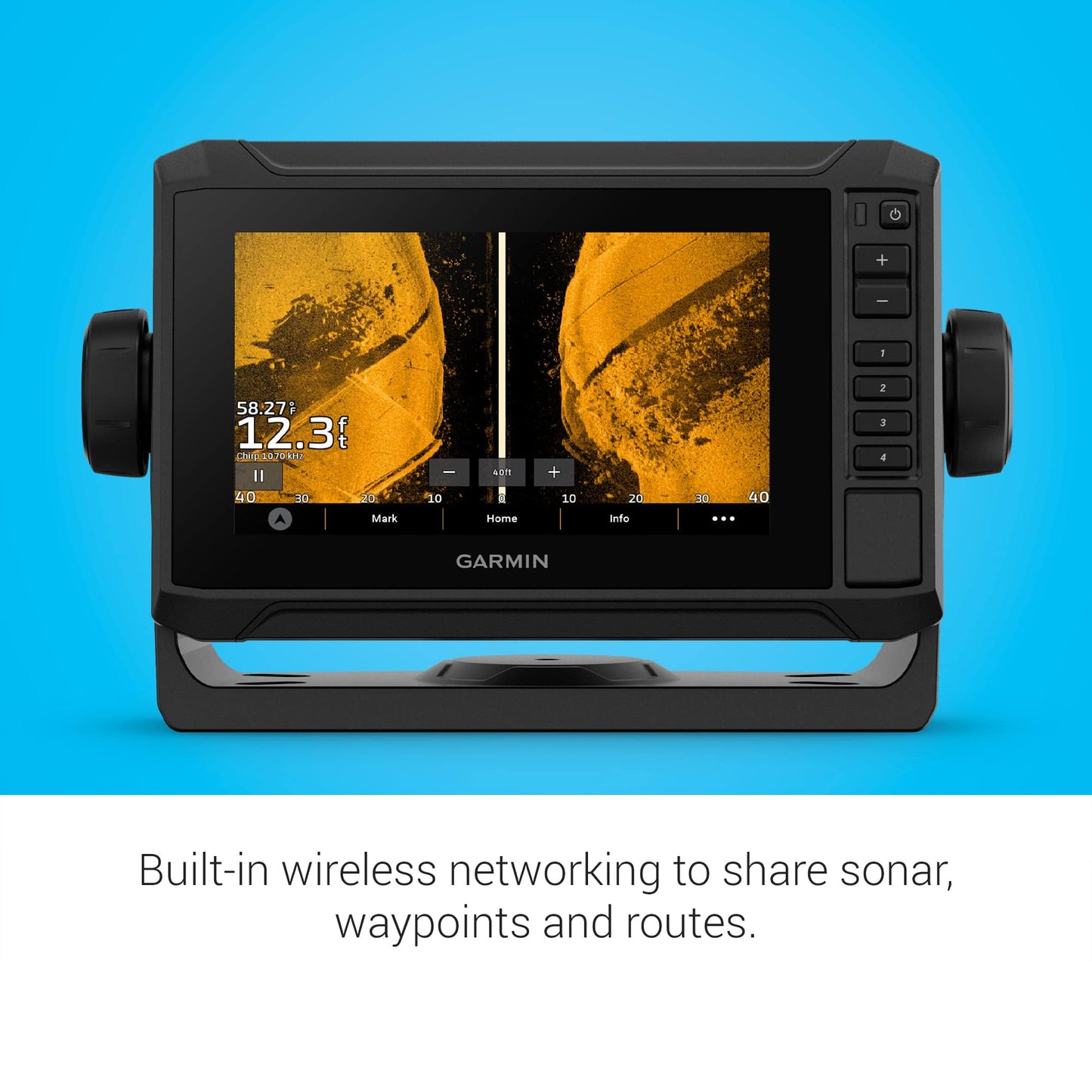 Garmin ECHOMAP UHD2 94sv with GT56 Transducer, 9" Touchscreen Chartplotter, Garmin Navionics+ U.S. Coastal