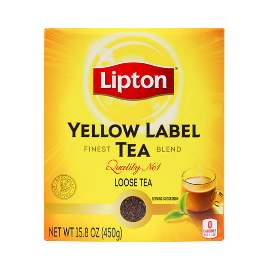Lipton Yellow Label Tea | International Blend | Lipton Tea Bags |Black Tea| Premium Quality | 200 Grams (Pack of 1)