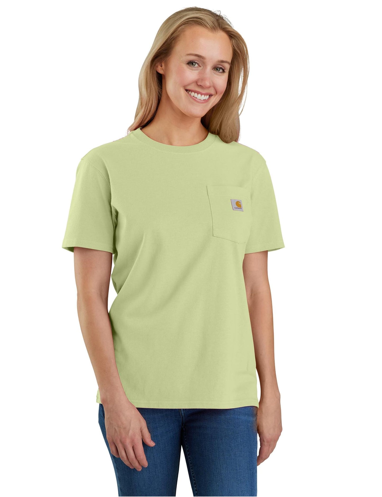 Carhartt Women's Loose Fit Heavyweight Short-Sleeve Pocket T-Shirt