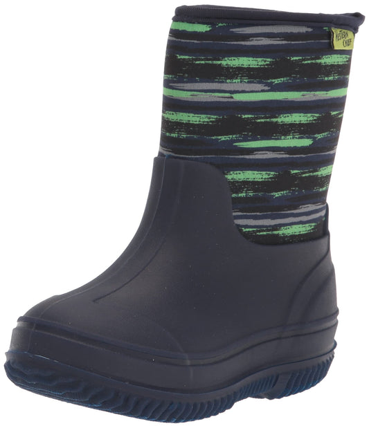 Western Chief Kids Freestyle Neoprene Outdoor Boot, Lightweight, Kid Friendly for Boys and Girls Waterproof Boot for Rain, Mud, Cold Weather, Snow