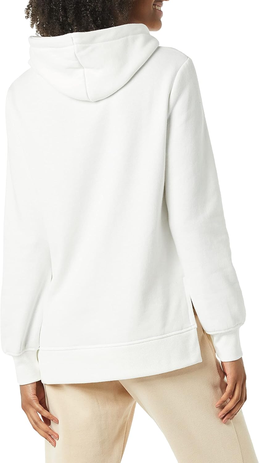 Amazon Essentials womens Fleece Hooded Tunic Sweatshirt