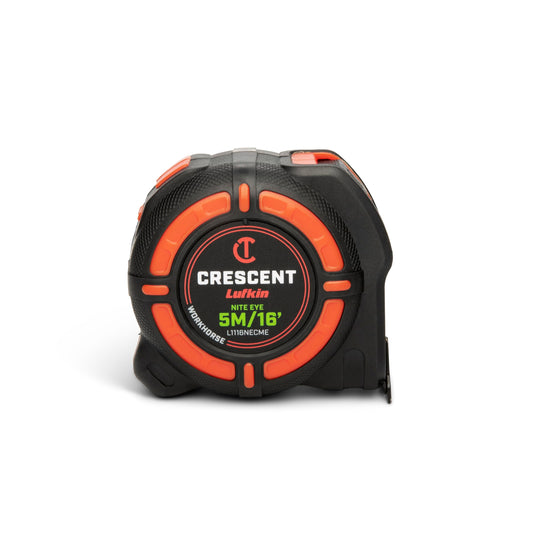 Crescent Lufkin 25 Ft. WORKHORSE NITE EYE Tape Measure | L1125NE