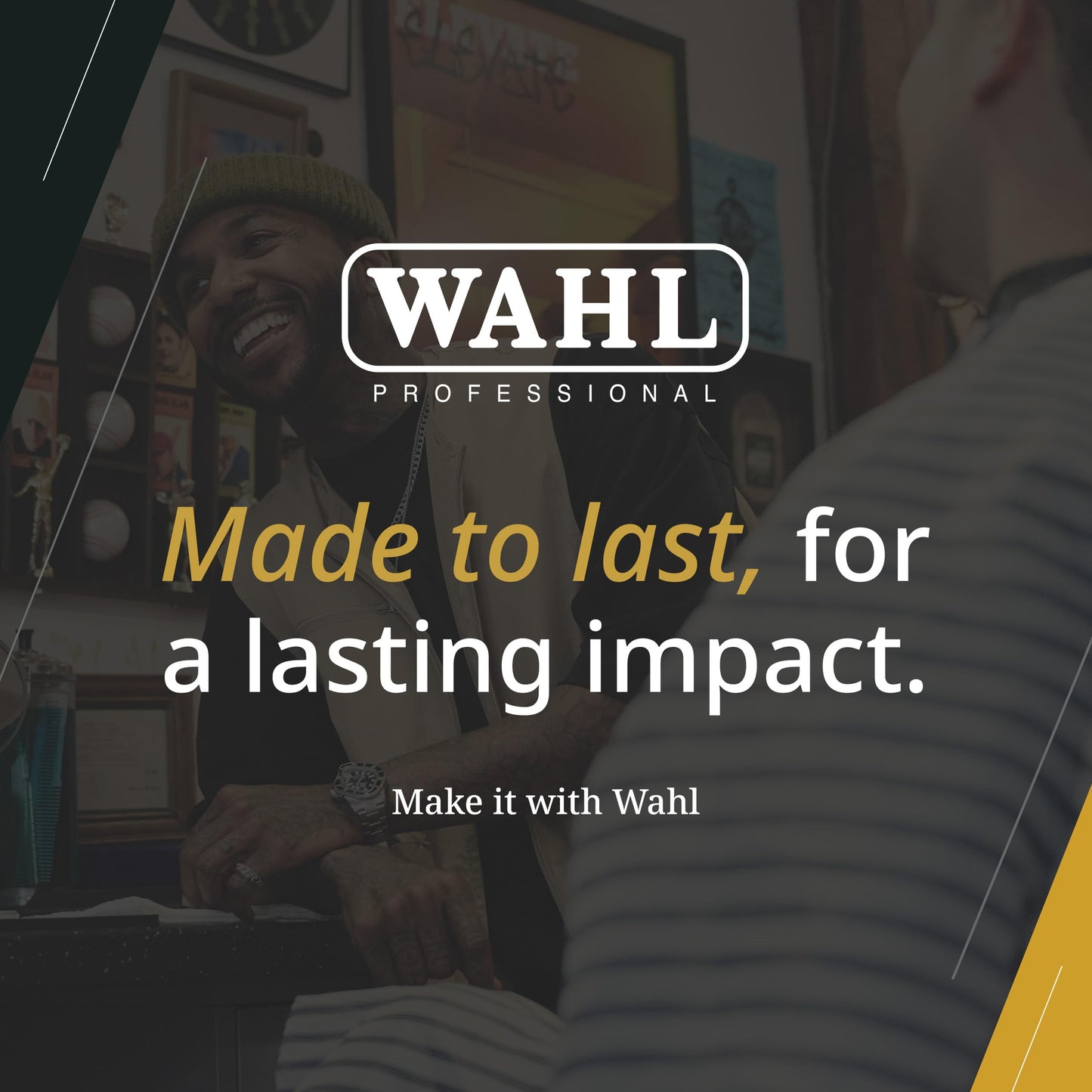 Wahl Professional 5-Star Barber Combo, Corded Legend Clipper & Hero T-Blade Trimmer Set, Black/Gold Finish