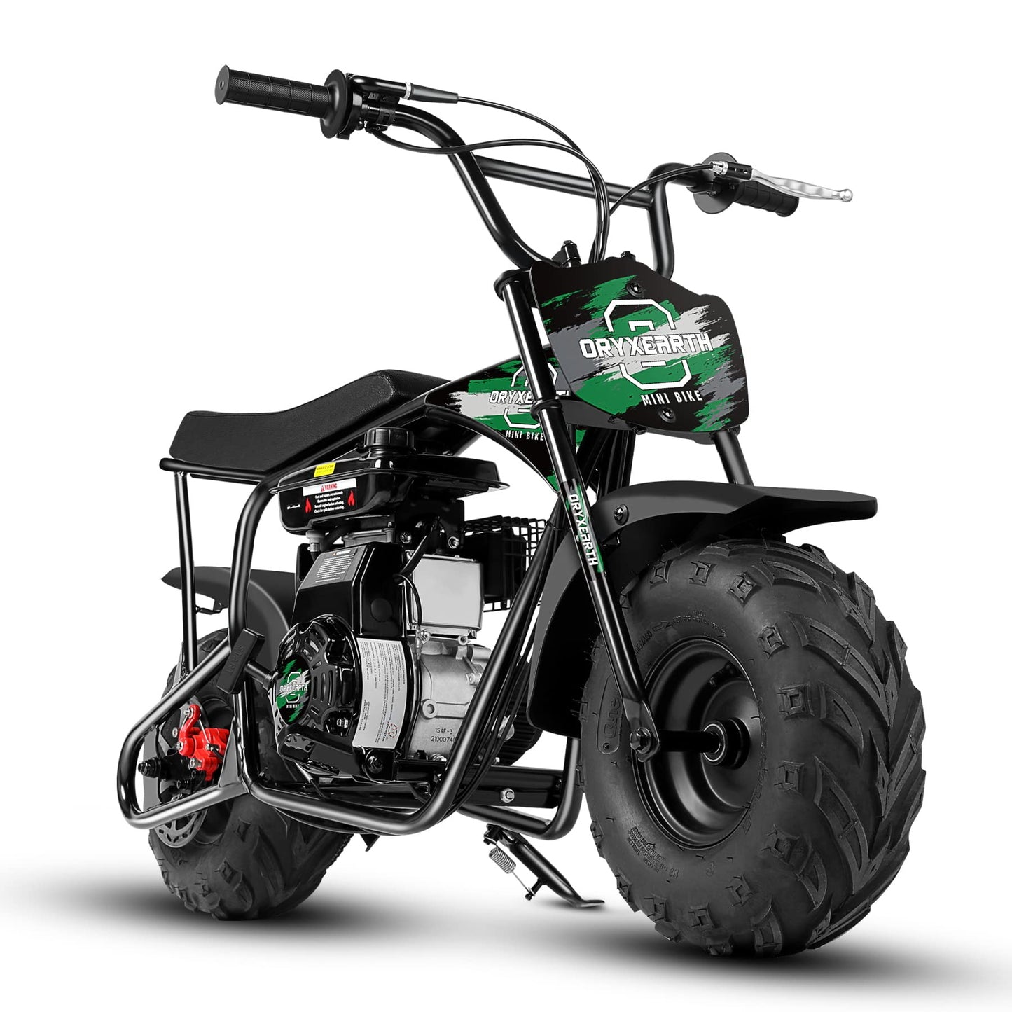 Oryxearth Mini Dirt Bike for Kids, Gas Powered Off Road Pit with Automatic Transmission and Pull Start Kids