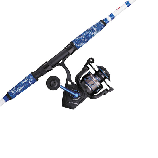 PENN Battle IV Spinning Reel and Fishing Rod Combo