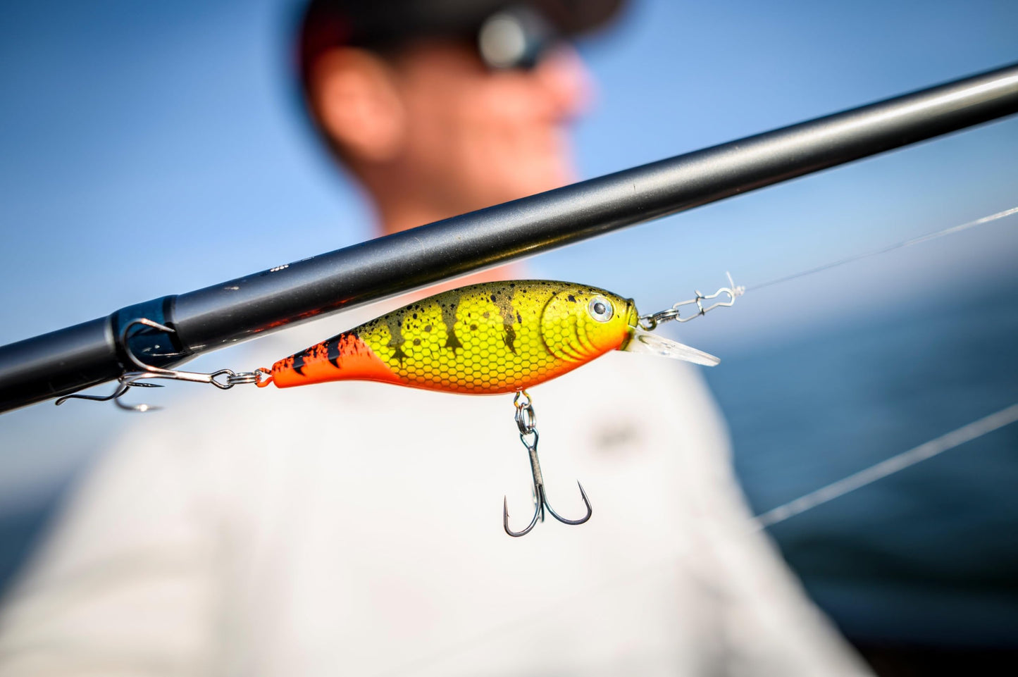Berkley Flicker Shad Shallow Fishing Lure, HD Bluegill, 1/6 oz, 2in | 5cm Crankbaits, Size, Profile and Dive Depth Imitates Real Shad, Equipped with Fusion19 Hook