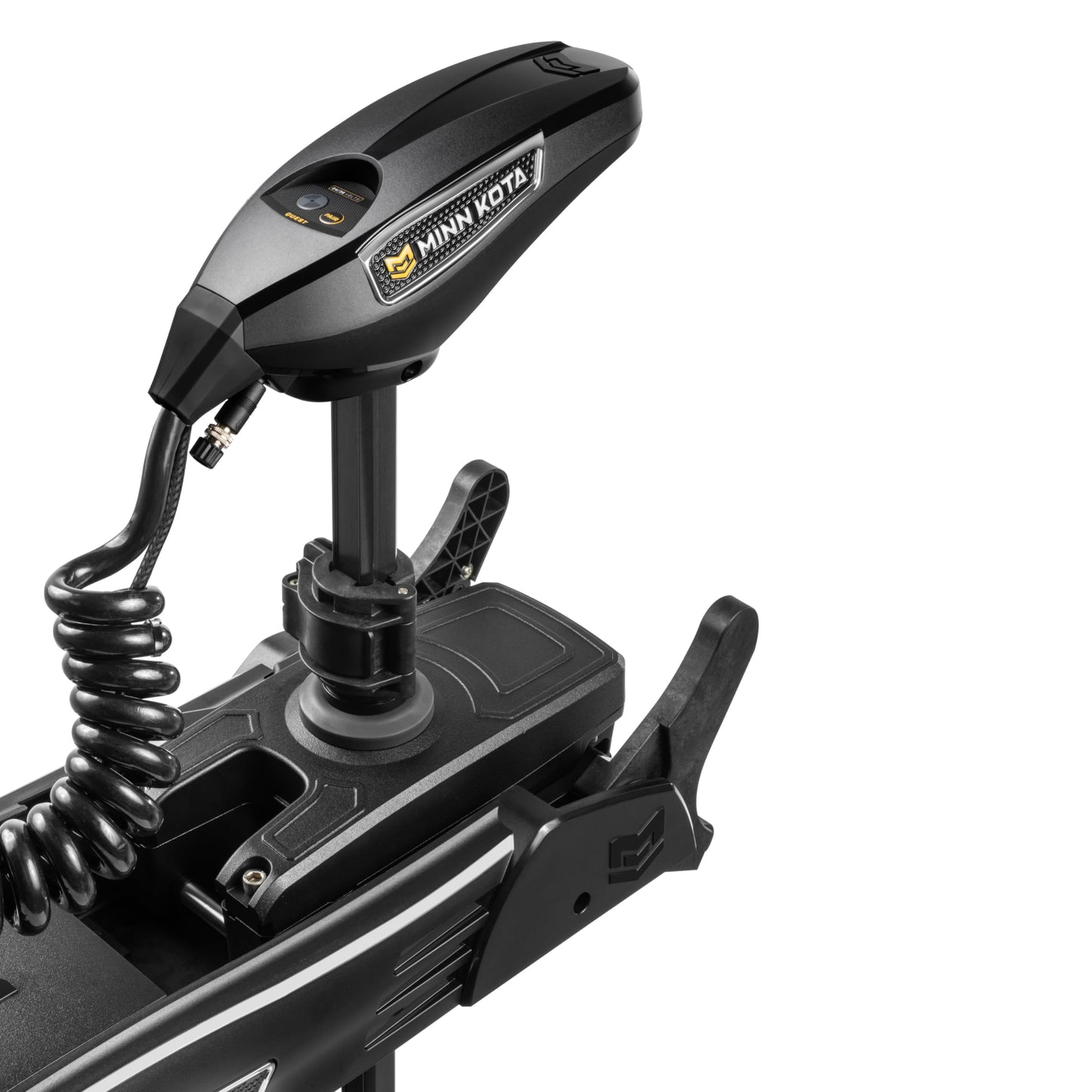 Minn Kota Terrova QUEST Brushless Bow-Mount Electric Trolling Motor with MEGA Side Imaging – 90/115 Lb. Thrust, 45 In. Shaft, Freshwater