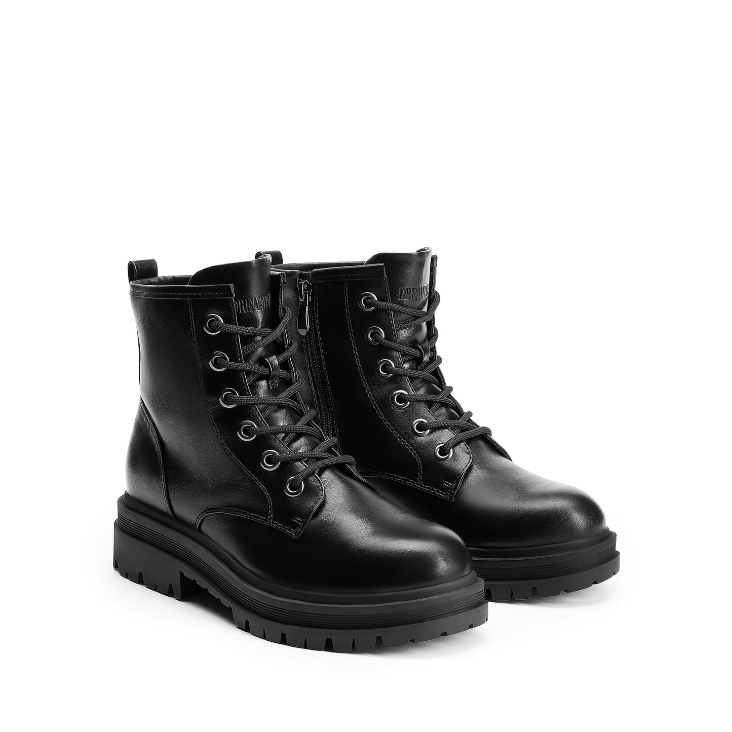 DREAM PAIRS Lace-up Combat Boots Ankle Booties for Women