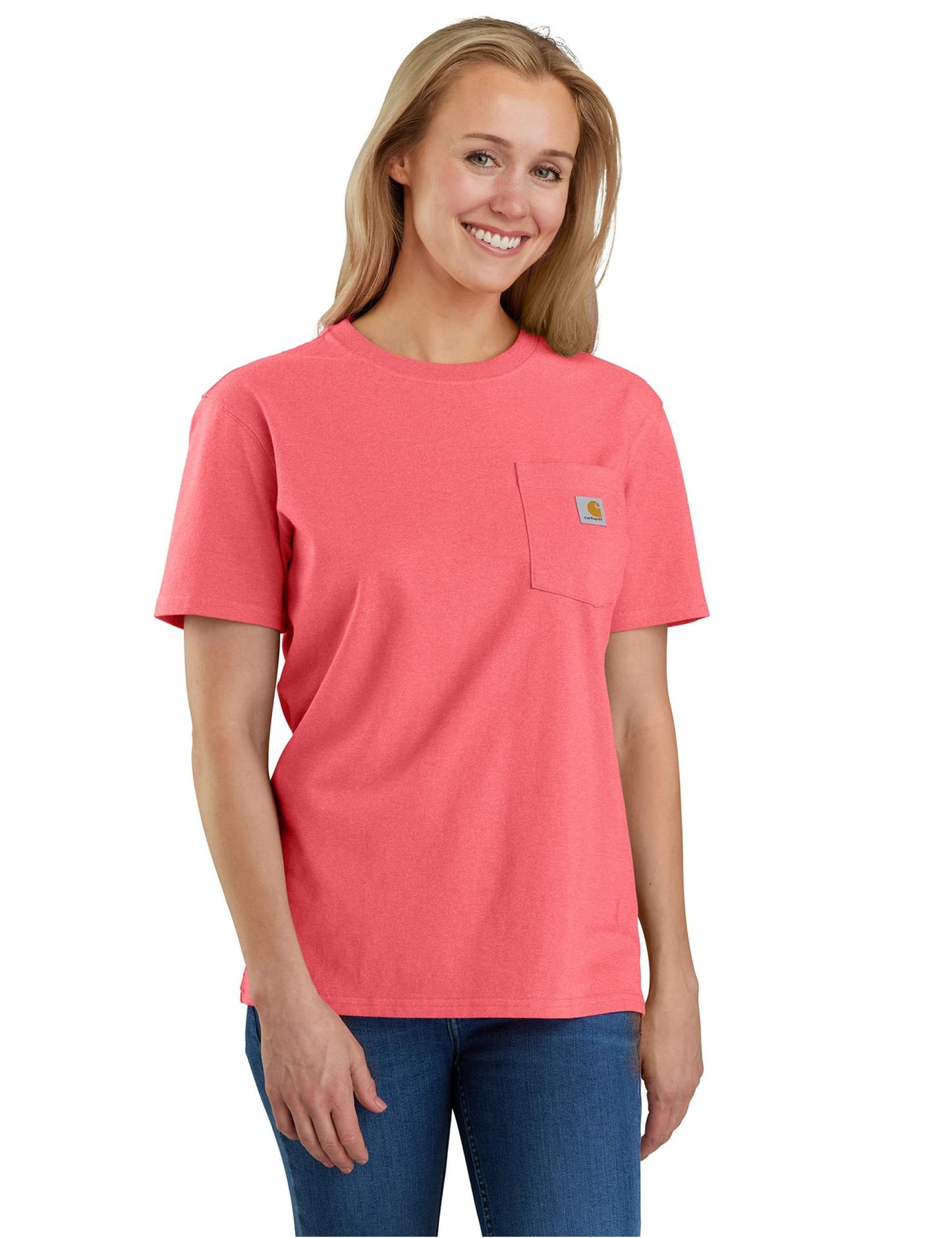 Carhartt Women's Loose Fit Heavyweight Short-Sleeve Pocket T-Shirt
