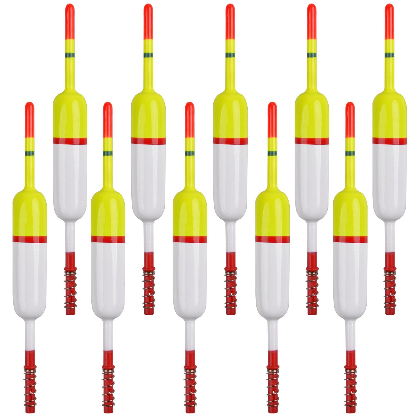 Fishing Floats and Bobbers Slip Bobbers for Fishing Spring Oval Stick Floats Slip Bobbers for Crappie Catfish Trout Fishing
