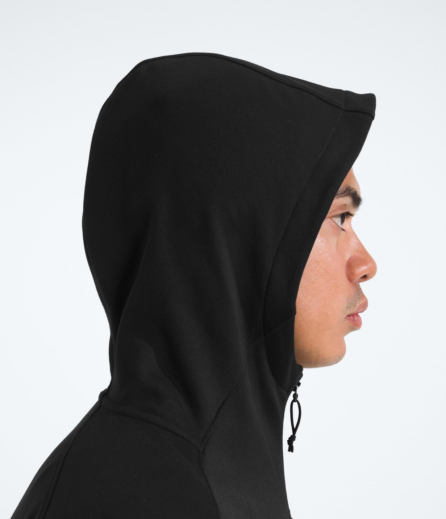 THE NORTH FACE Men's TNF Performance Fleece Full Zip Hoodie | Lightweight Hooded Top, Elastic Binding & Zip Pockets