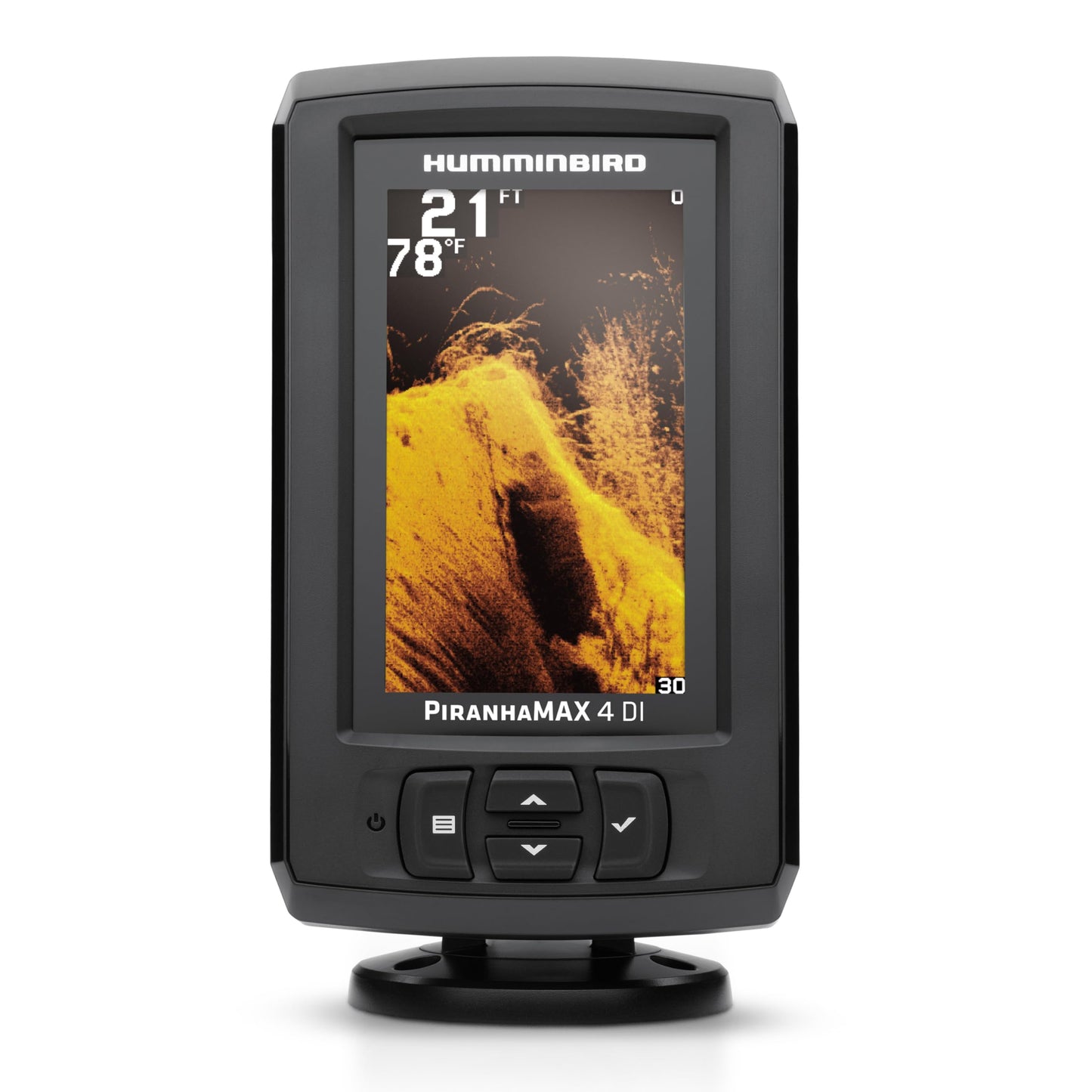 Humminbird PiranhaMAX 4 Fish Finder with Transducer, Down Imaging