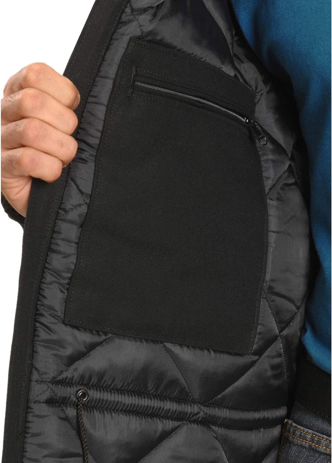 Carhartt Men's Loose Fit Firm Duck Insulated Traditional Coat
