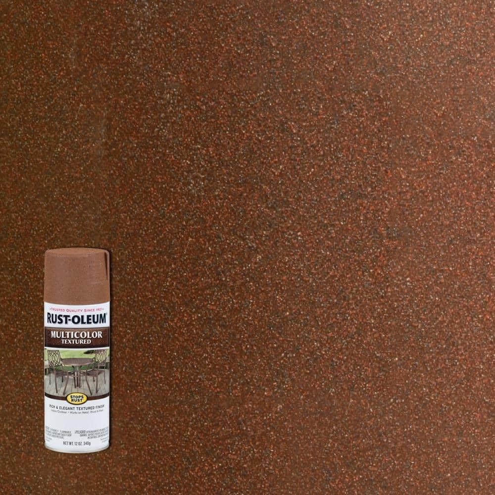 Rust-Oleum 223524-6PK Stops Rust Multi-Color Textured Spray Paint, 12 oz, Desert Bisque, 6 Pack, Beige