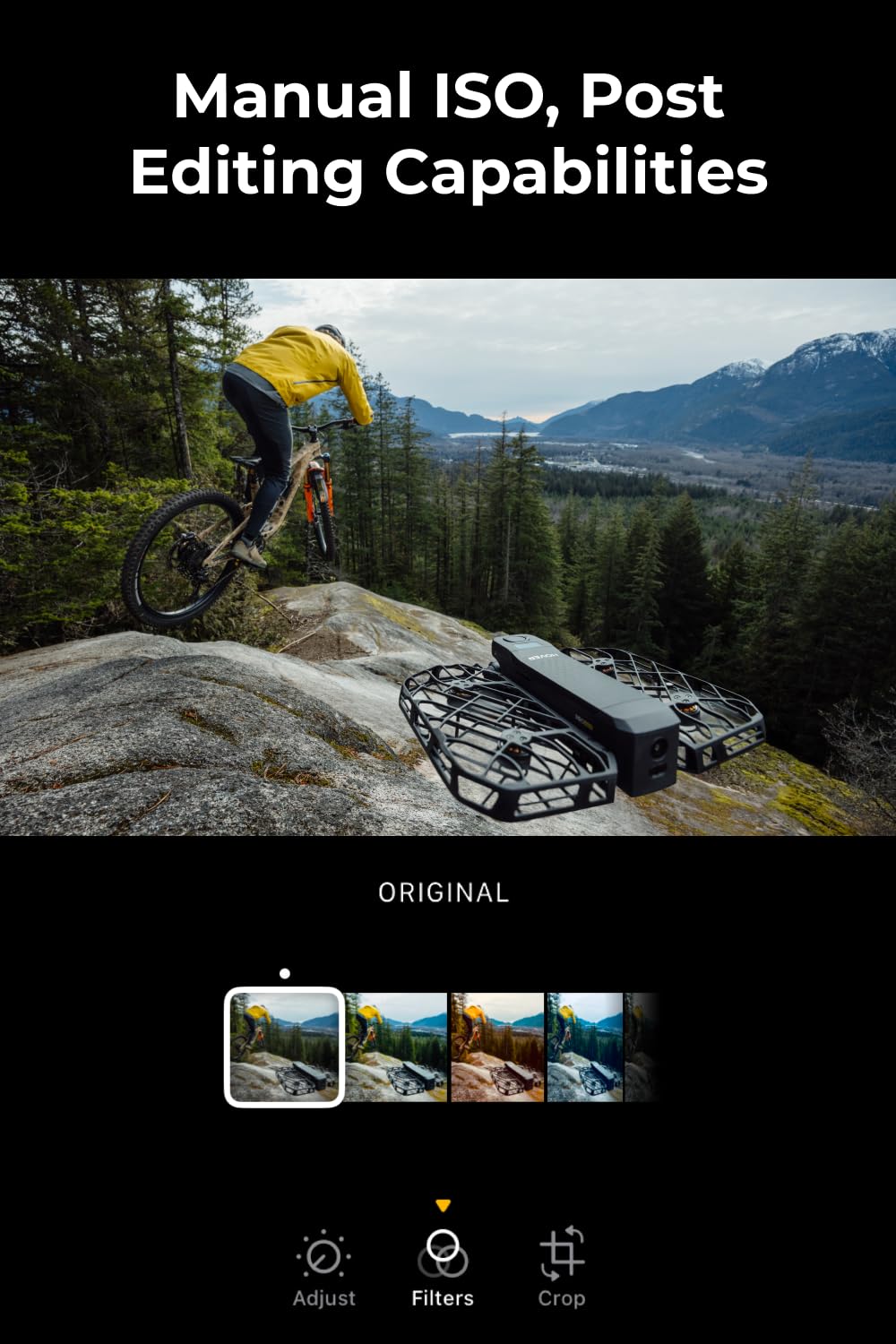 HOVERAir X1 PROMAX 8K Action Flying Camera, Foldable Drone with Camera with 42 KM/H Follow Speed, 10+ Fully Automatic Flight Modes, Fly Anywhere with OmniTerrain, SmoothCapture 2.0(Fly Joy Combo)