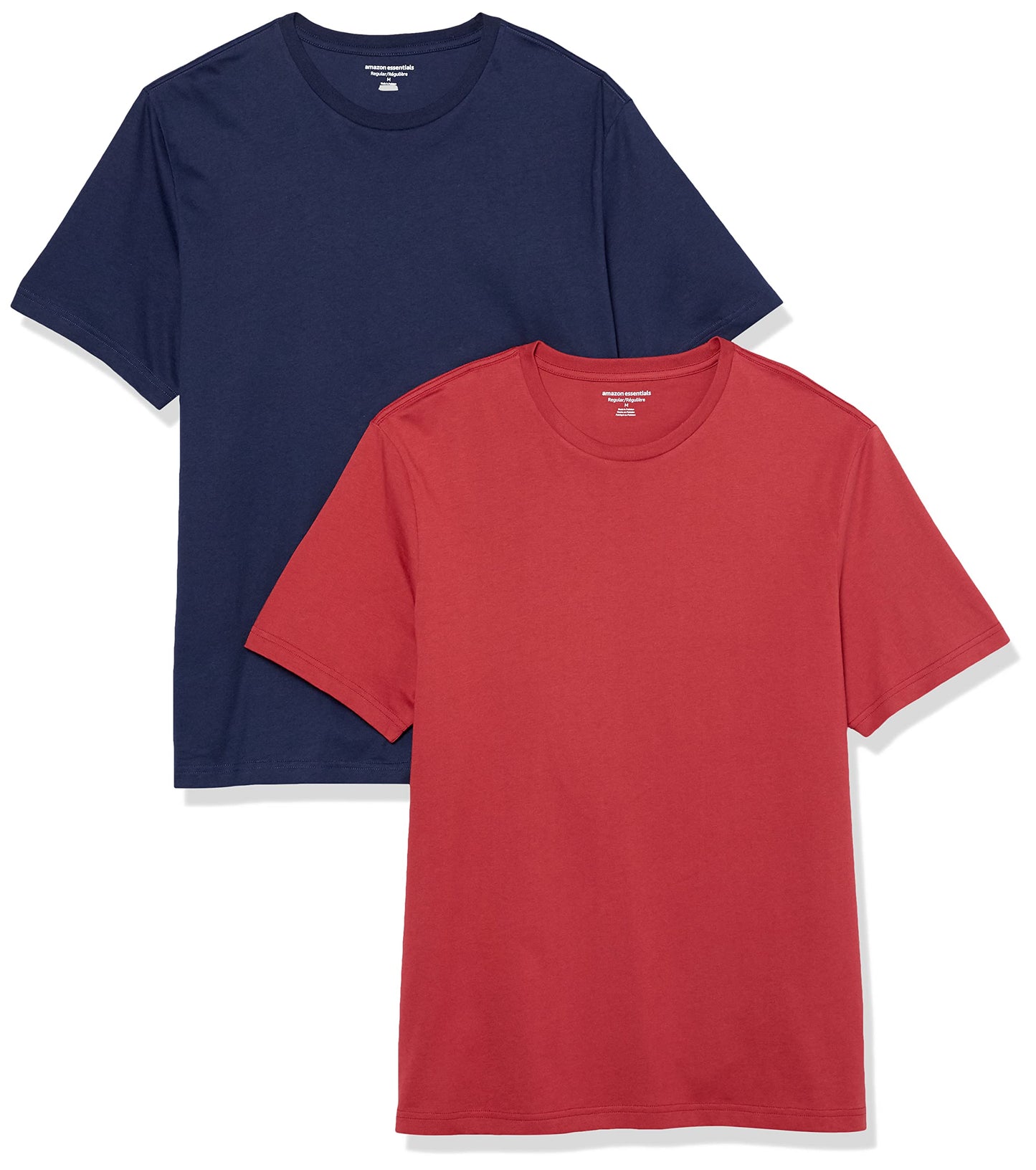 Amazon Essentials Men's Cotton Regular-Fit Short-Sleeve Crewneck T-Shirt