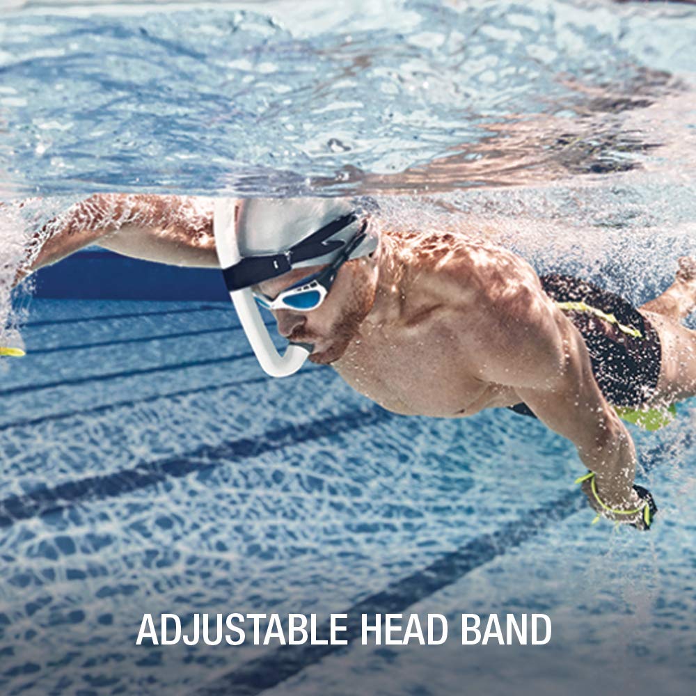Speedo Unisex-Adult Swim Training Snorkel Bullet Head