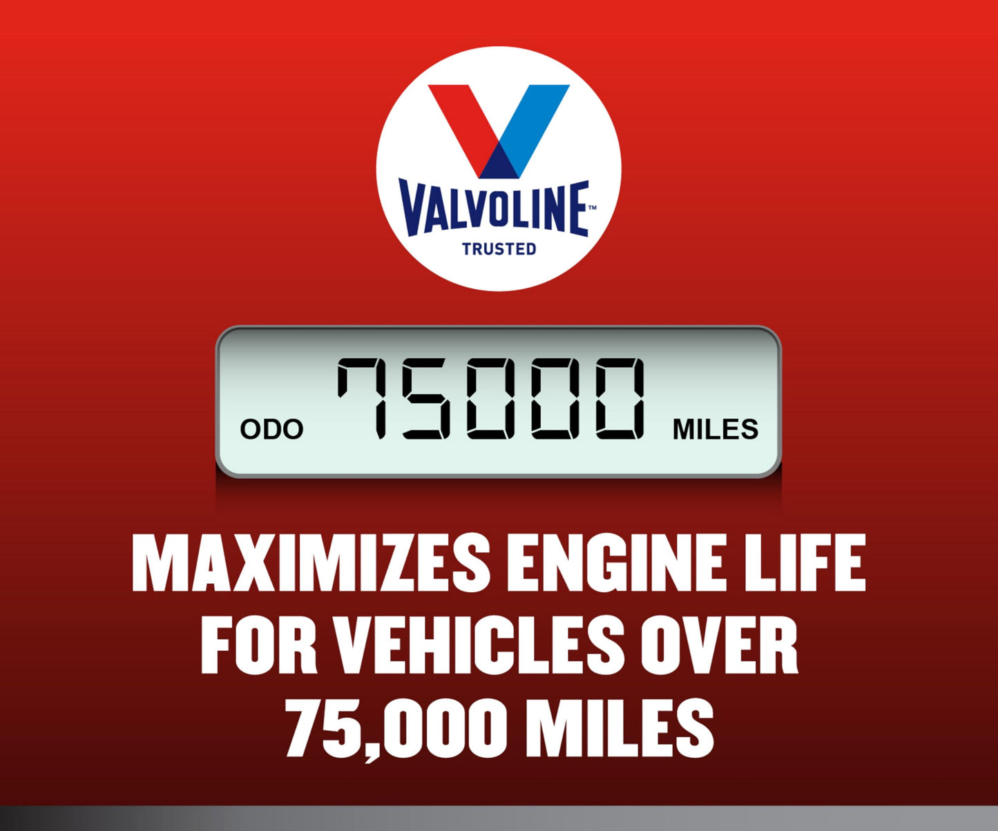 Valvoline Full Synthetic High Mileage with MaxLife Technology 5W-20 Motor Oil 5 Quart