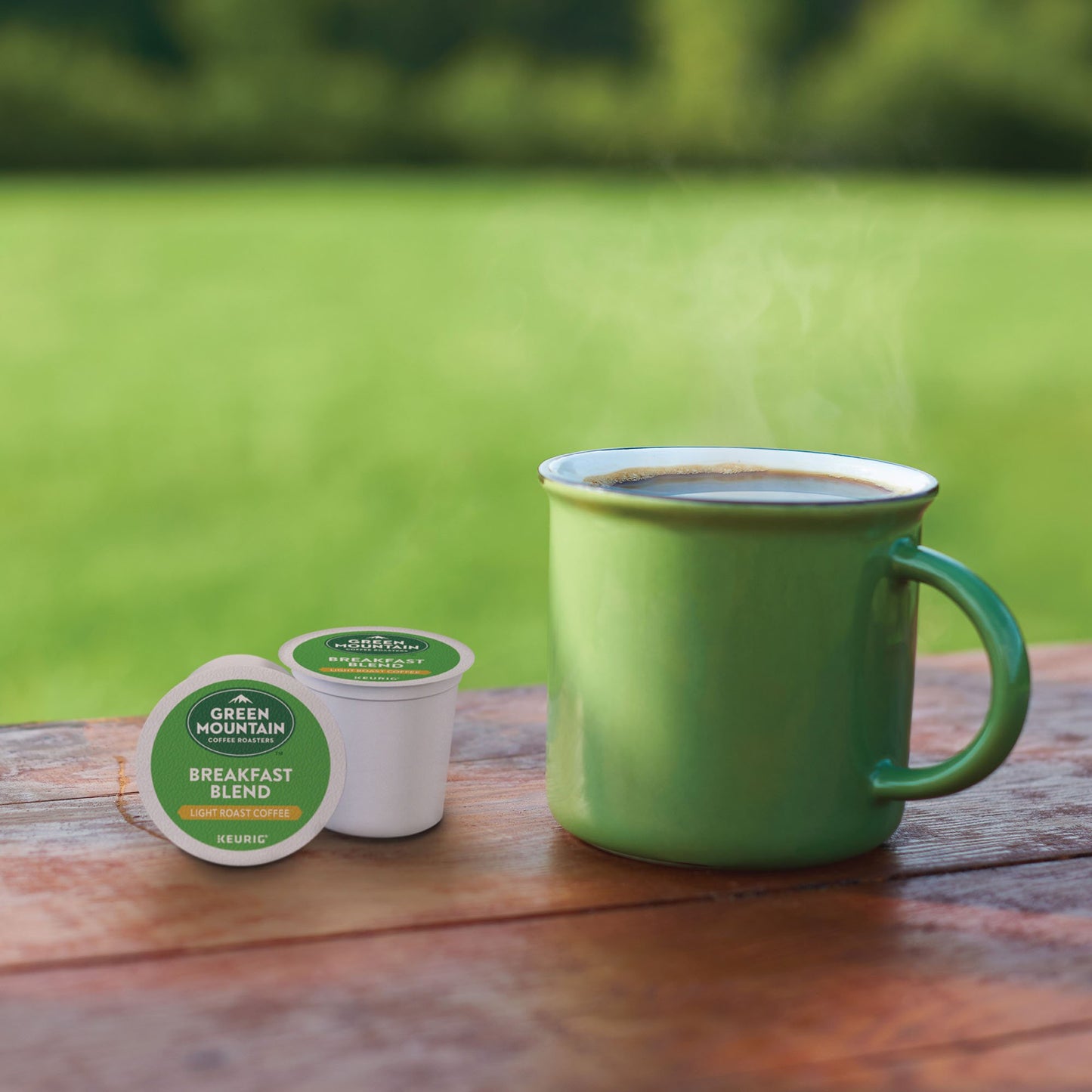 Green Mountain Coffee Roasters Breakfast Blend Single-Serve Keurig K-Cup Pods, Light Roast Coffee, 96 Count