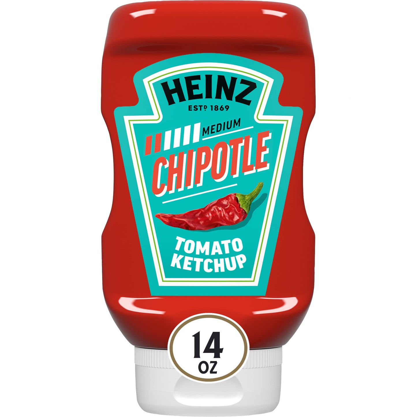 Heinz Ketchup Forever Full Inverted Bottle (20 oz, Pack of 12)