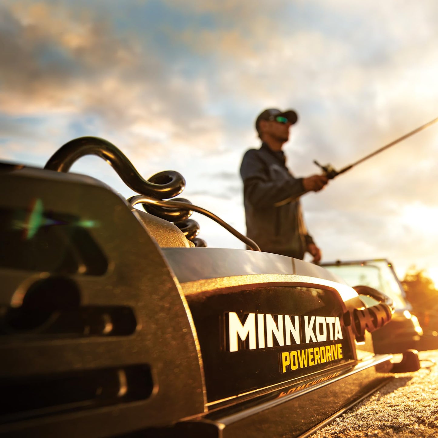 Minn Kota PowerDrive Bow-Mount Electric Trolling Motor with GPS – 55 Lb. Thrust, 54 in. Shaft, Freshwater