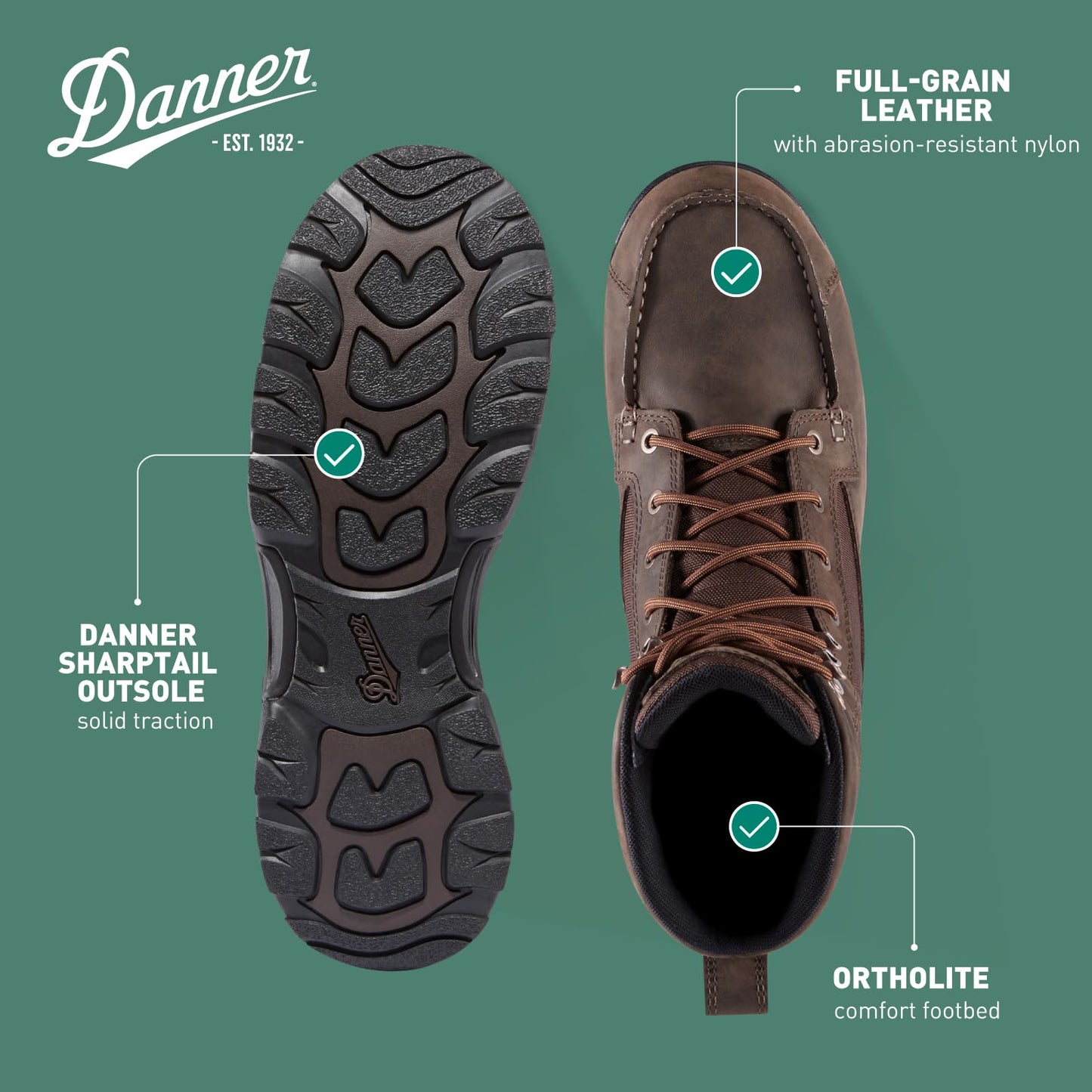 Danner Men's Sharptail Hunting Shoes