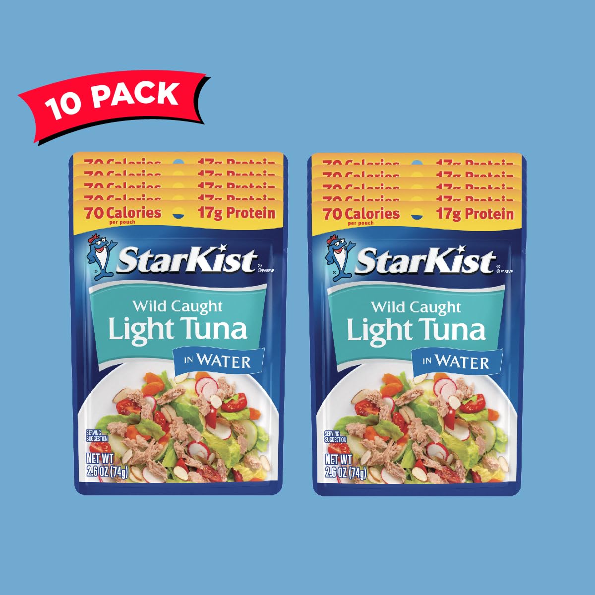 StarKist Chunk Light Tuna in Water, 2.6 Oz, Pack of 24