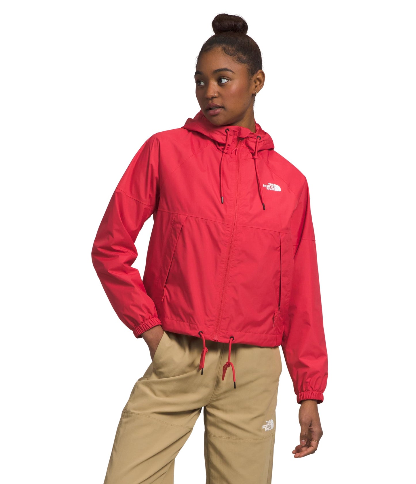THE NORTH FACE Women's Antora Rain Hoodie (Standard & Plus Size) | Wind & Waterproof With Adjustable Hood & Drawcord Hem