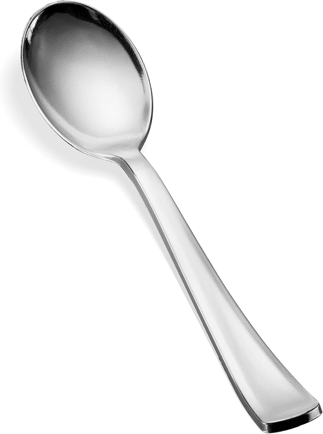 Plastic Silverware Set- Silver Flatware Set- Heavy Duty Cutlery Set - Bulk Combo Value Pack 160 count 40 Knives 80 Forks 40 Spoons Party Supplies - Tepco Settings