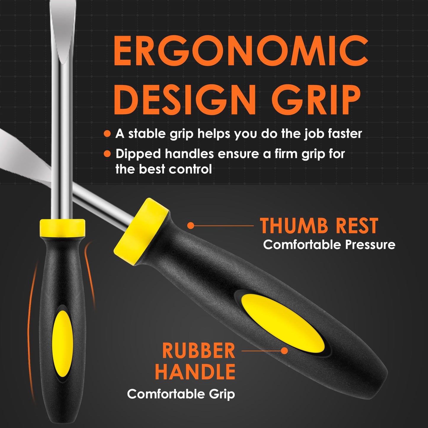 6-Piece Metal Needle File Set - Hardened Alloy Steel Includes Flat, Warding, Square, Triangular, Round, and Half-Round Files