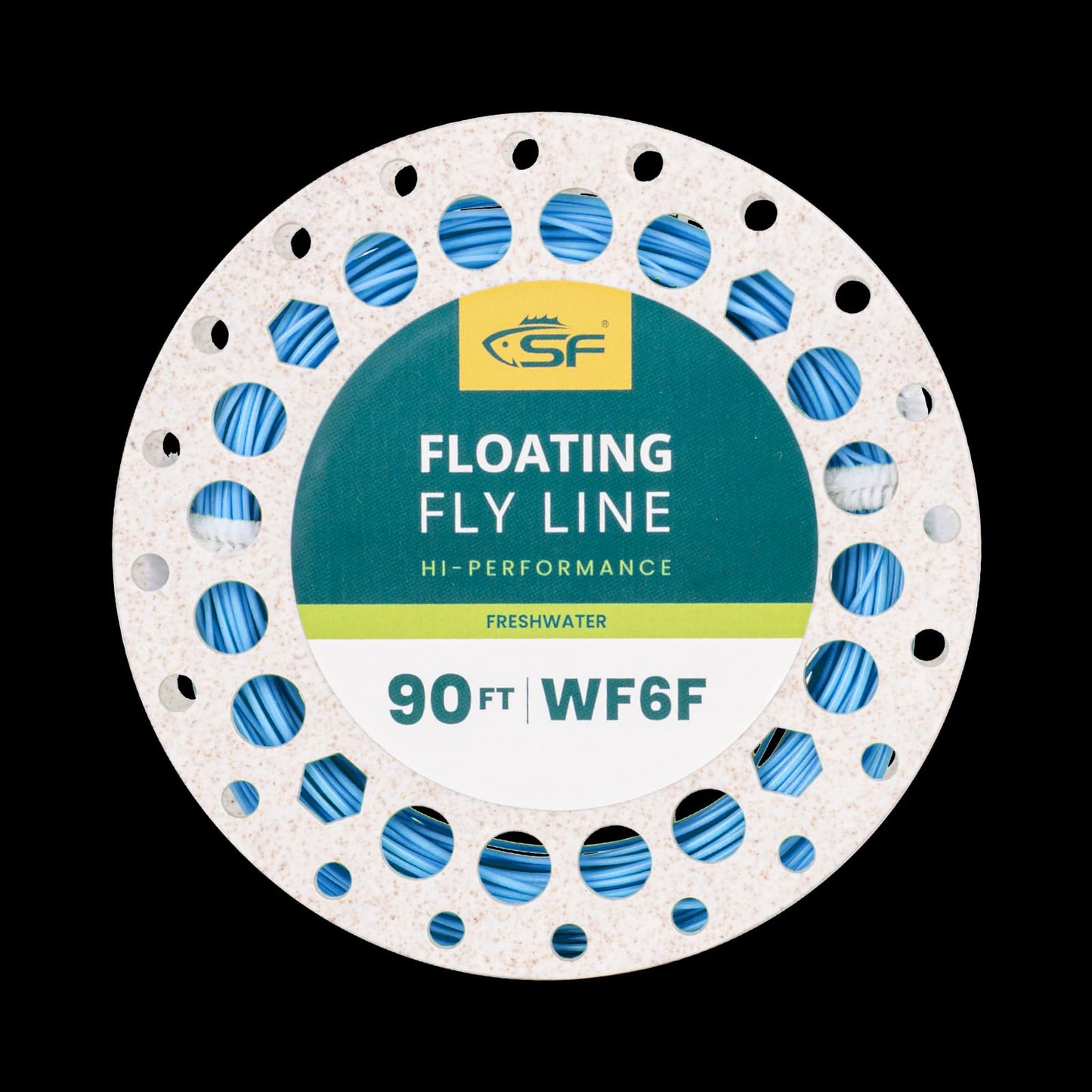 SF Fly Fishing Line with Welded Loop Weight Forward Floating Fly Line WF5F 90FT