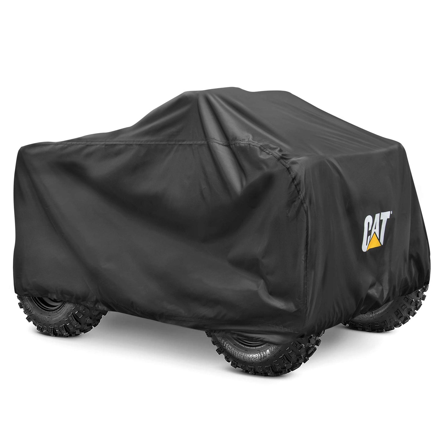 CAT® MudShield ATV Cover Waterproof Heavy Duty Outdoors All Terrain Vehicle 4 Wheeler Accessories ATV Quad Cover Polaris ATV Cover Powersports for Can-Am Kawasaki Honda Four Wheeler Cover (XXL 102"L)