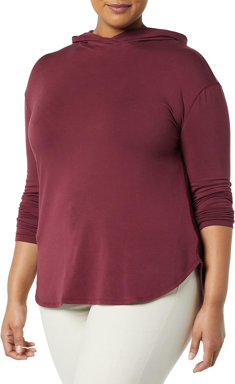 Amazon Essentials Women's Supersoft Terry Hoodie, Standard-Fit Long-Sleeve Pullover
