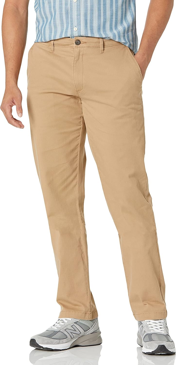 Amazon Essentials Men's Straight-Fit Casual Stretch Chino Pant