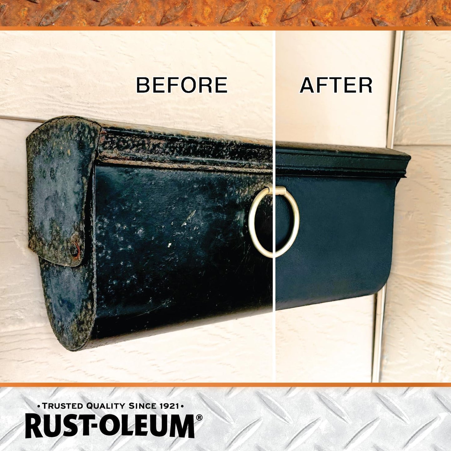 Rust-Oleum 215215-6PK Stops Rust Rust Reformer Spray, 10.25 oz, Black, 6 Pack