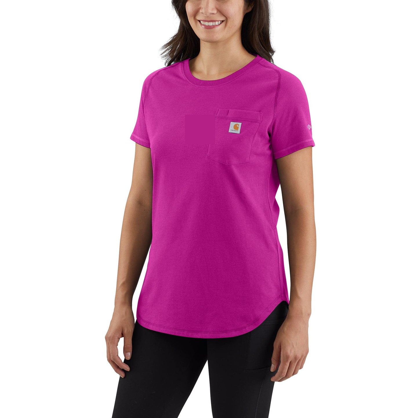 Carhatt Women's Force Relaxed Fit Midweight Pocket TShirt