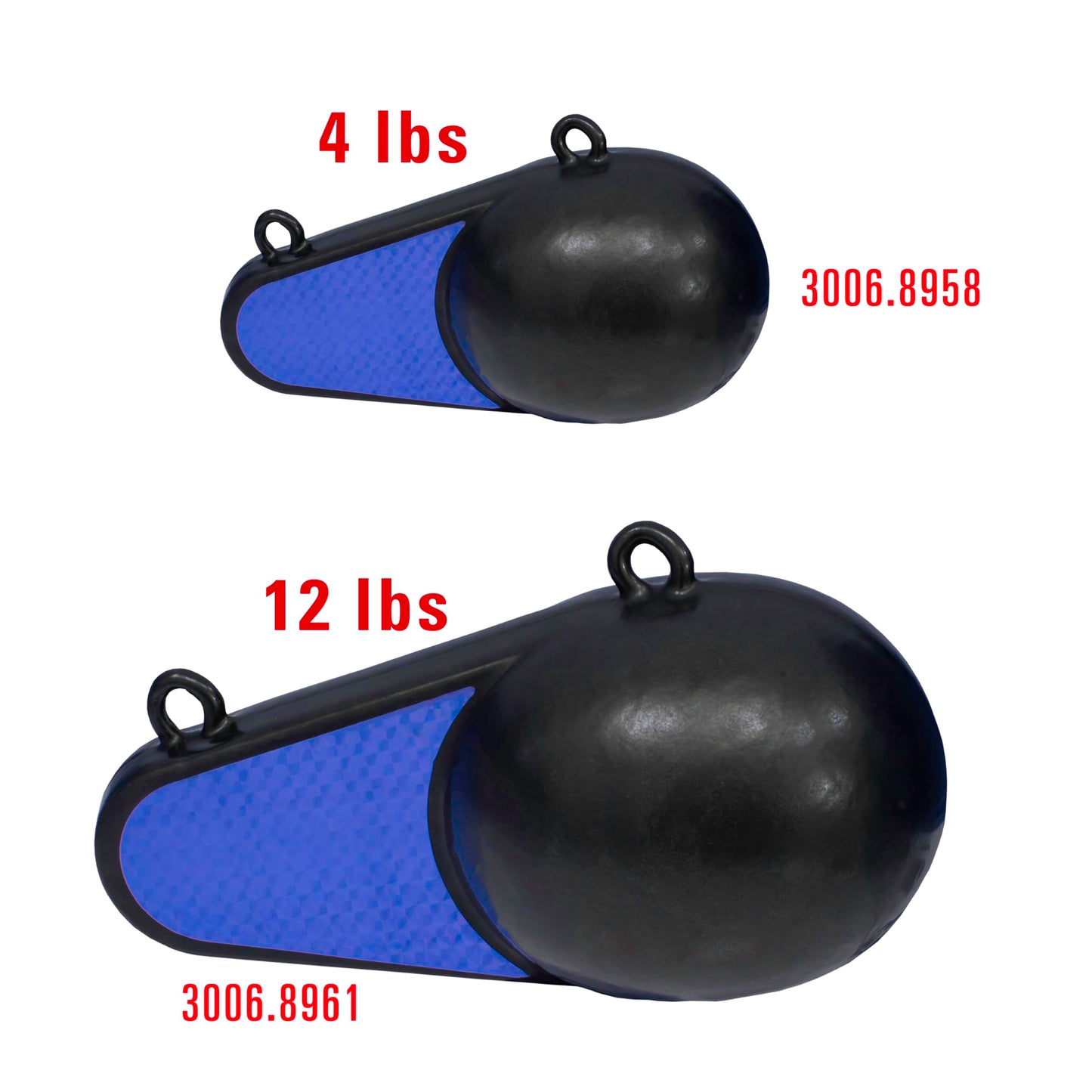 Extreme Max Coated Keel-Style Downrigger Weight