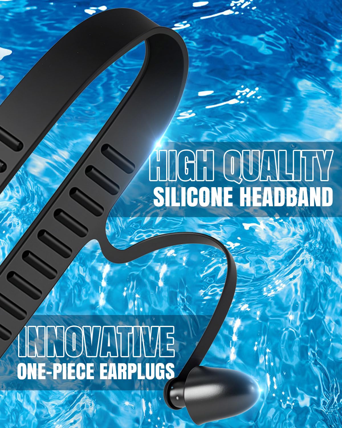 Swim Goggles 2 Pack, Wide View Anti Fog&UV Swimming Goggles for Audlt, No Leaking Swim Glasses for Men Women Youth