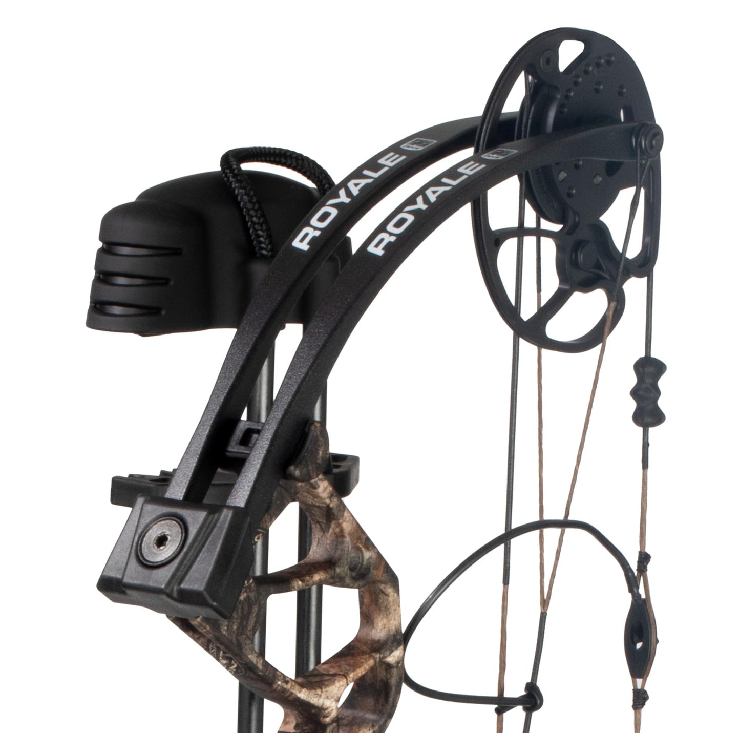 Bear Archery Royale Ready to Hunt Compound Bow Package for Adults and Youth, 12”- 27” Draw Length, 5-50 Lbs Draw Weight, Up to 290 FPS, Limbs Made in USA, Limited Life-Time Warranty