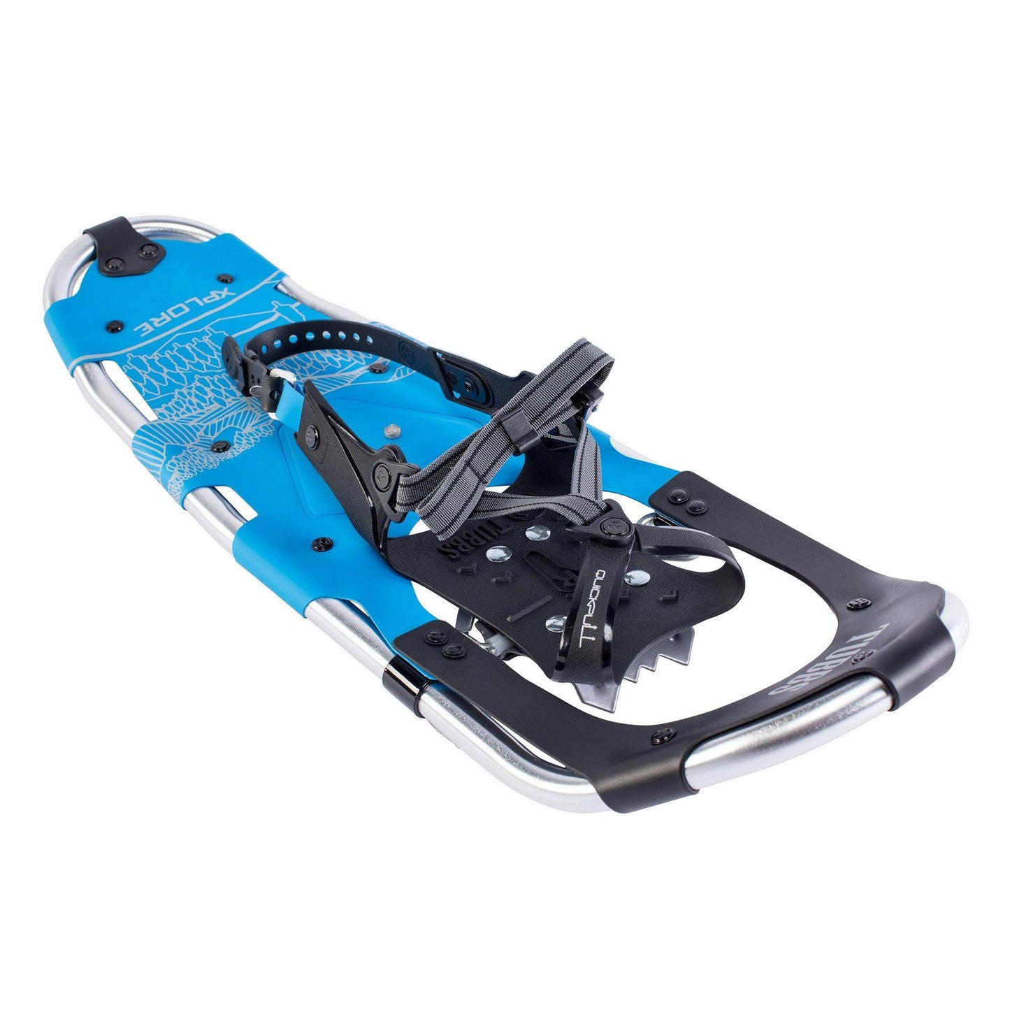 Tubbs Snowshoes Xplore, Silver/Blue, 25