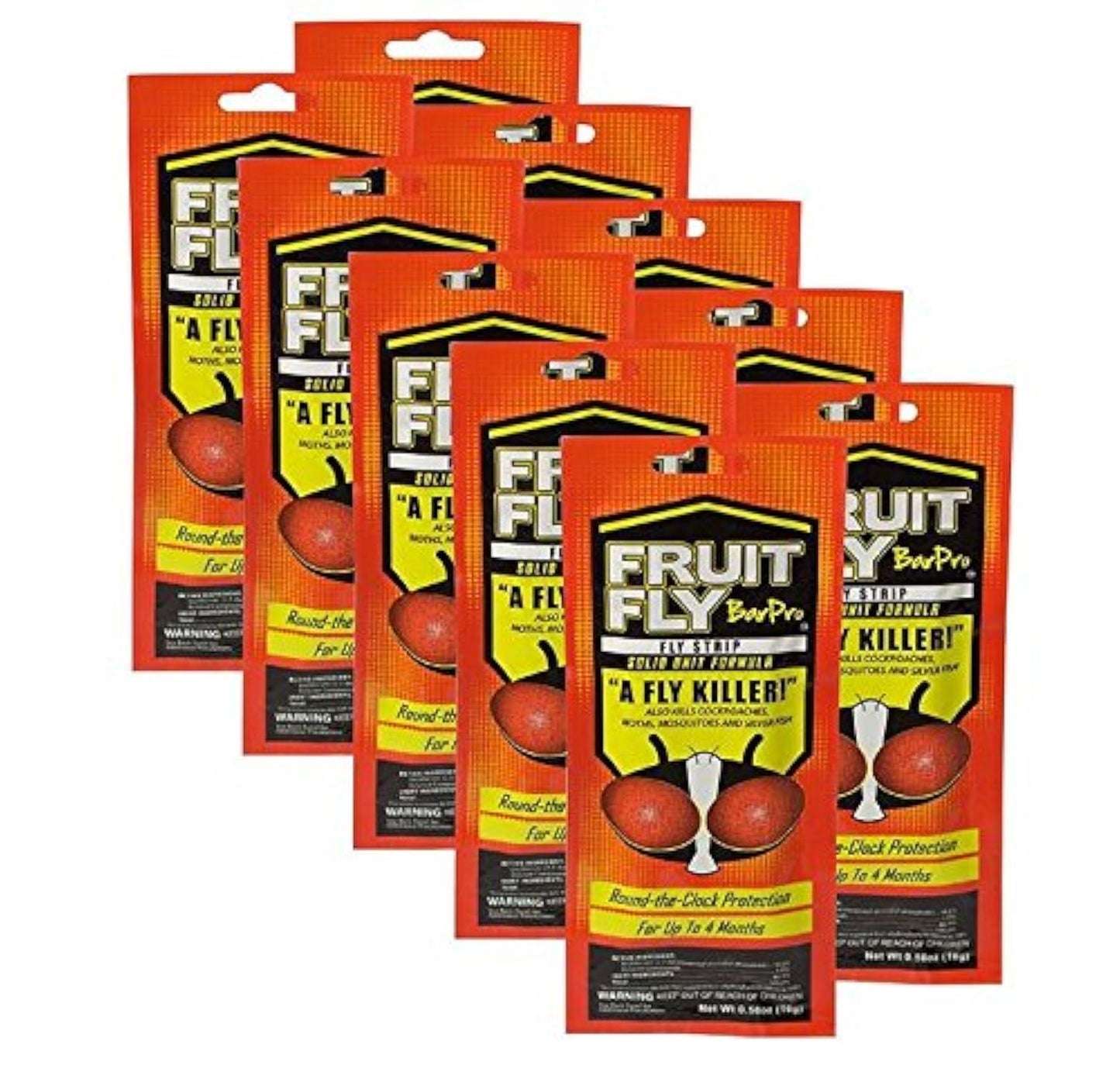– 4 Month Protection Against Flies, Cockroaches & Other Pests. Fly Traps for Indoors/Outdoor. Better Than Mosquito Zapper